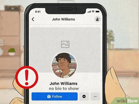 Liars don’t want to put a ton of effort into their online profiles.