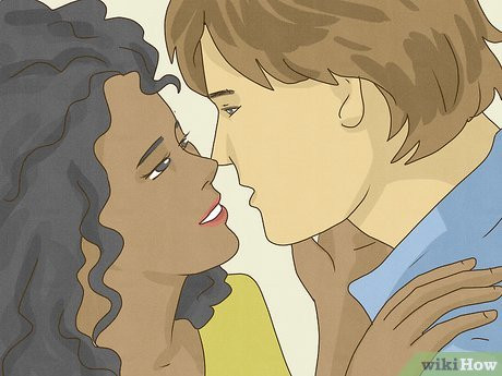 Break the tension with your kiss but leave him wanting more.