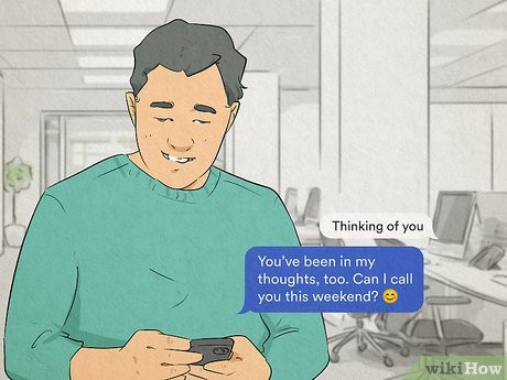 Show that you're happy to hear from them by asking to talk later.