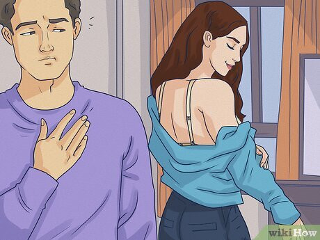 Step 7 They’re comfortable dressing or undressing around you.