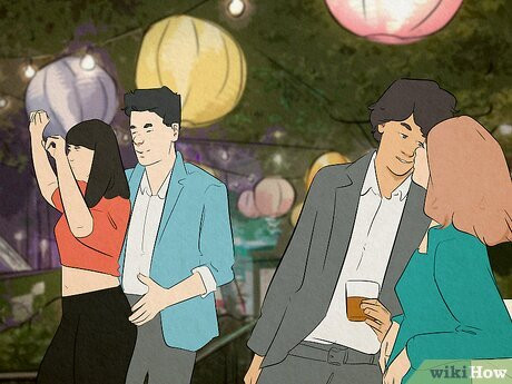 Step 2 Both come off strongly when they flirt, but take slightly different approaches.