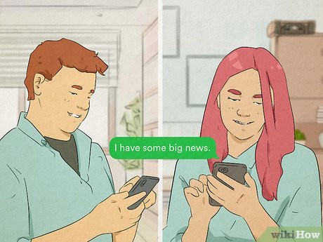 Let him know you have something important to say.