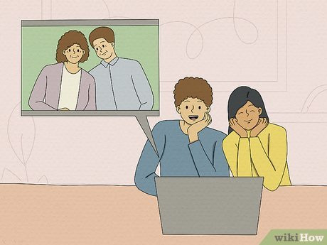 Step 4 Draw lines for interactions with the people in your life.