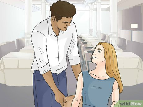 Offer them a seat at the table before you sit down.