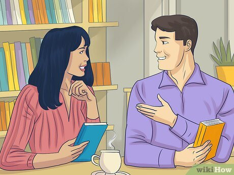 Post up at a bookstore and introduce yourself to guys you’re interested in.