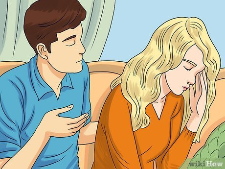 Step 5 Apologize if you make her upset.