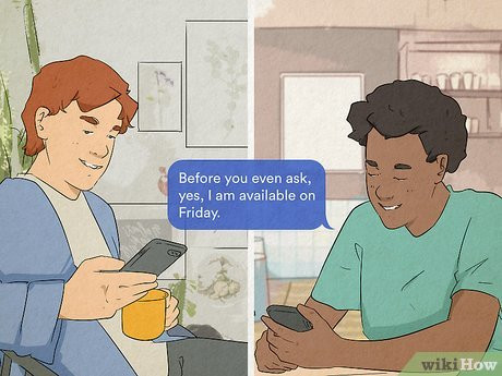 Step 2 Don’t assume they aren’t into you if a week passes.