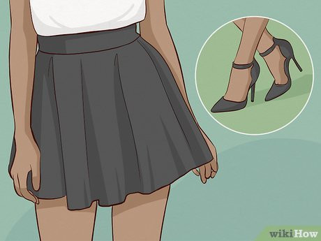 Look dressy yet casual for date night.