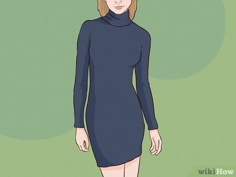 Dress up on chilly days with a cozy look.